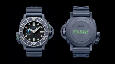 panerai submersible elux lab id|elux submersible watch.